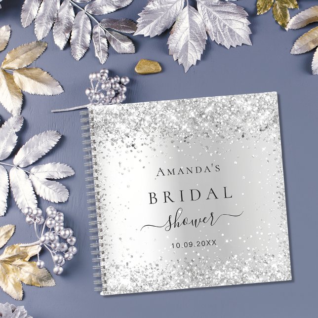 Livre d'or douche nuptiale parties scintillant arg (Créateur téléchargé)