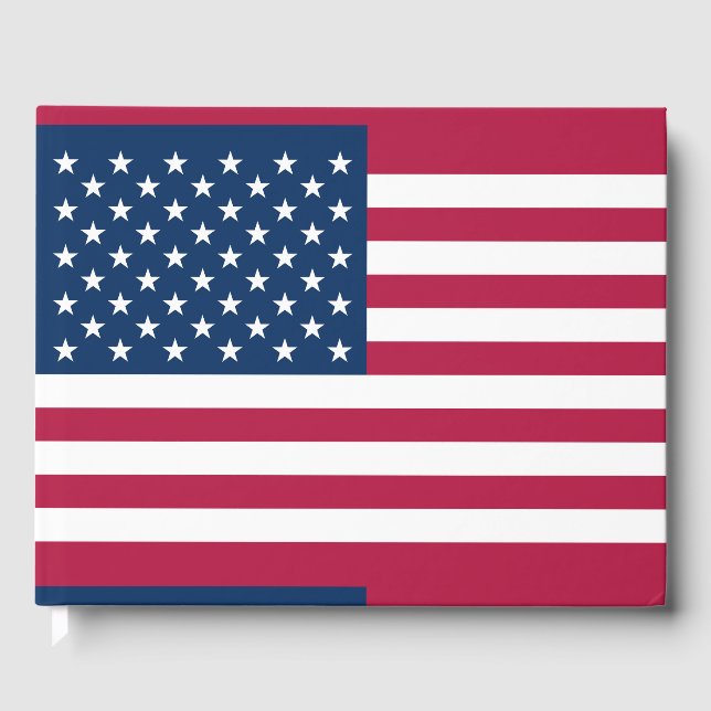 Livre D'or Drapeau américain (Recto)