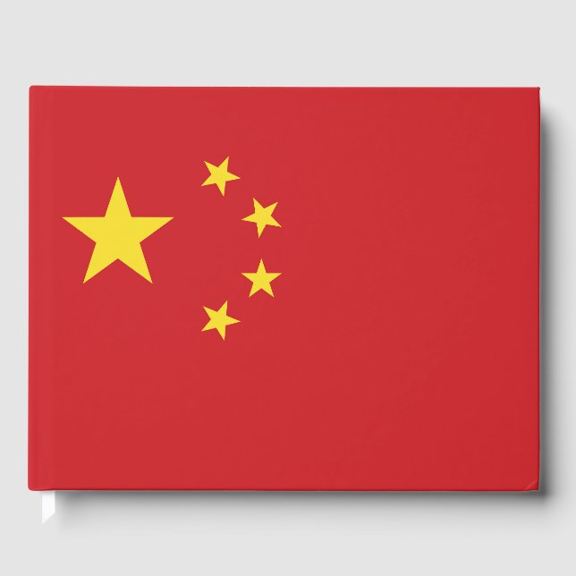 Livre D'or Drapeau chinois (Recto)