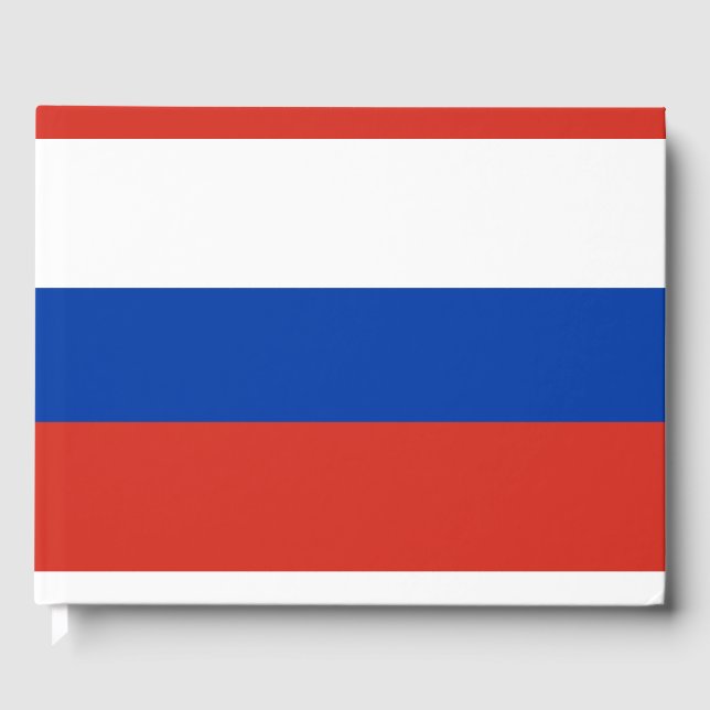 Livre D'or Drapeau de la Russie (Recto)