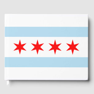 Livre D'or Drapeau de la ville de Chicago (Illinois)