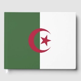 Livre D'or Drapeau de l'Algérie