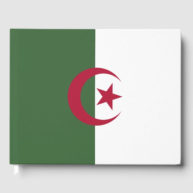 Livre D'or Drapeau de l'Algérie (Recto)