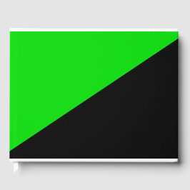 Livre D'or Drapeau de l'anarchisme vert