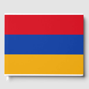 Livre D'or Drapeau de l'Arménie