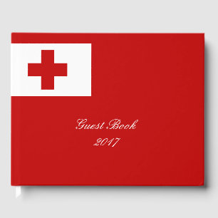 Livre D'or Drapeau de l'île des Tonga