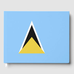 Livre D'or Drapeau de Sainte-Lucie