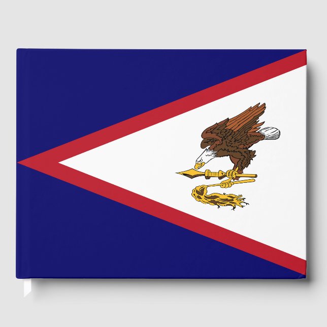 Livre D'or Drapeau des Samoa américaines (Recto)