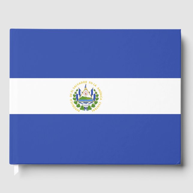 Livre D'or Drapeau El Salvador (Recto)