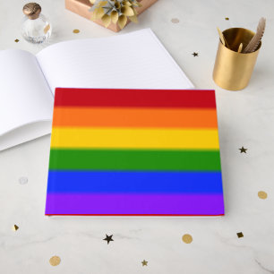 Livre D'or Drapeau Gay pride arc-en-ciel plat