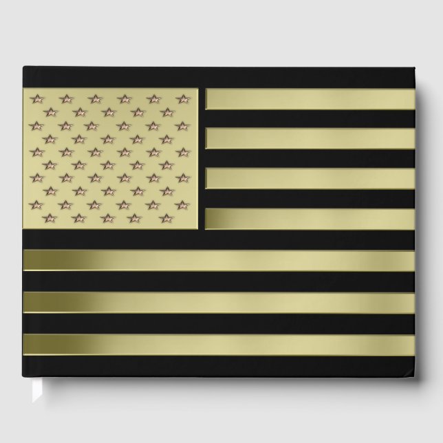 Livre D'or Drapeau Gold American (Recto)
