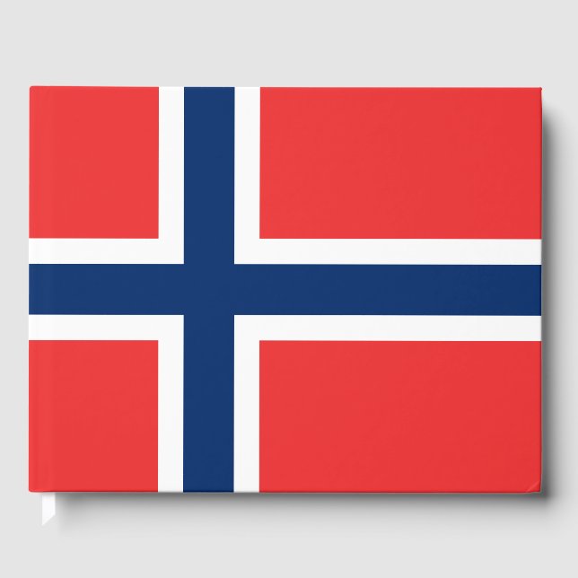Livre D'or Drapeau norvégien (Recto)