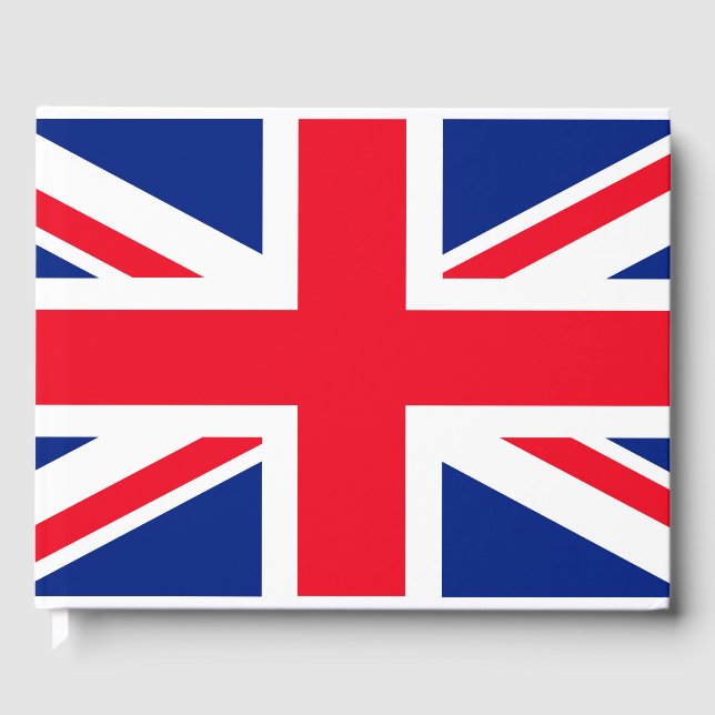 Livre D'or Drapeau Union Jack du Royaume-Uni (Recto)