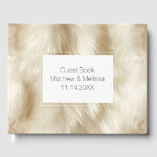 Livre D'or Dreamam Cream Animal Fur Mariage