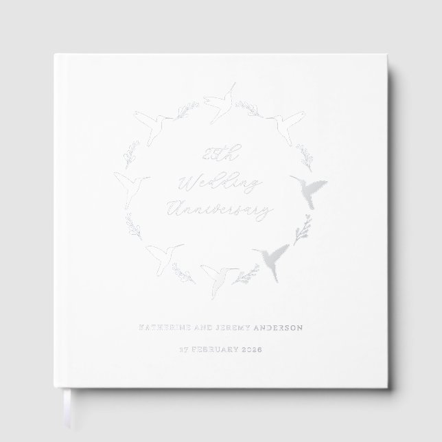 Livre d'or du 25e anniversaire du Mariage (Recto)