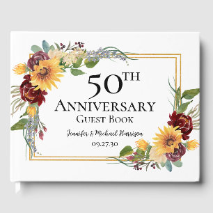 Livre d'or du 50e anniversaire des tournesols