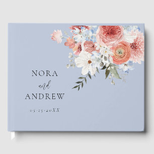 Livre D'or Dusty Blue Blush FlorMariage
