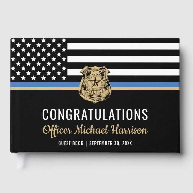 Livre D'or École d'application de la loi des officiers de pol (Recto)