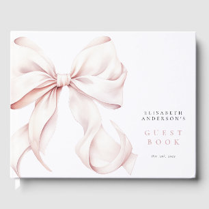 Livre D'or Élégant Baby shower de cabot rose