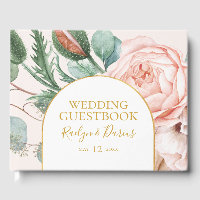Elégant Jardin Floral Blush | Mariage Pastel