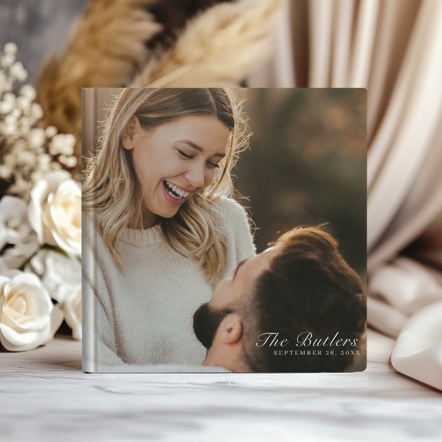 Livre D'or Élégant Mariage photo personnalisé (Créateur téléchargé)
