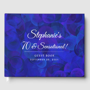 Livre D'or Elégant Royal Blue 70 & Sensational Birthday Party