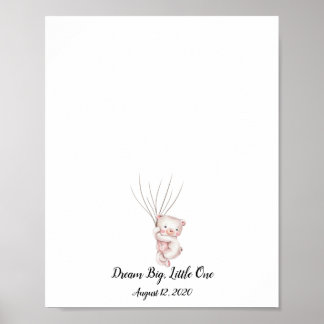 Livre d'or Empreinte de Petit Ours