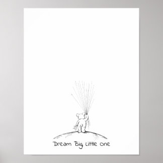 Livre d'or empreinte pouce Baby Bear