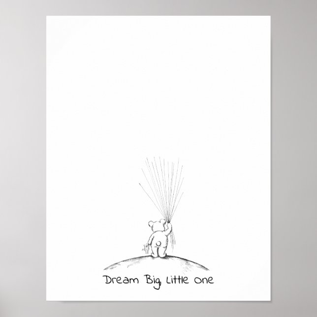 Livre d'or empreinte pouce Baby Bear (Devant)