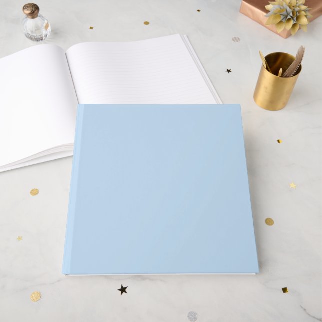 Livre d'or en aluminium (Recto ouvert)