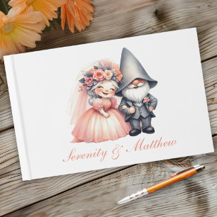 Livre D'or Enchanter Garden Gnome Woodland Fairytale Mariage