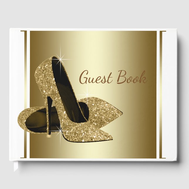 Livre d'or et blanc haute chaussure (Recto)