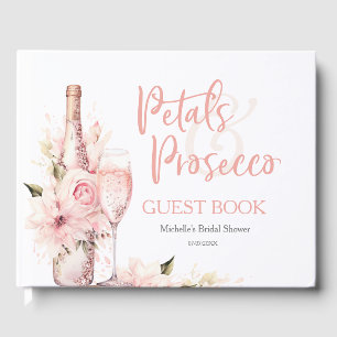 Livre D'or Été Boho Petals and Prosecco Guides Book