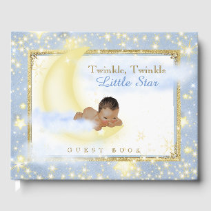 Livre d'or ethnique bébé Twinkle Twinkle Little St