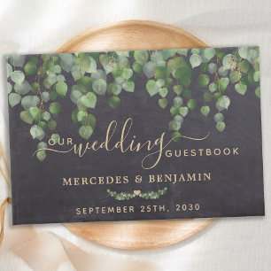 Livre D'or Eucalyptus Greenery Rustic Wedding