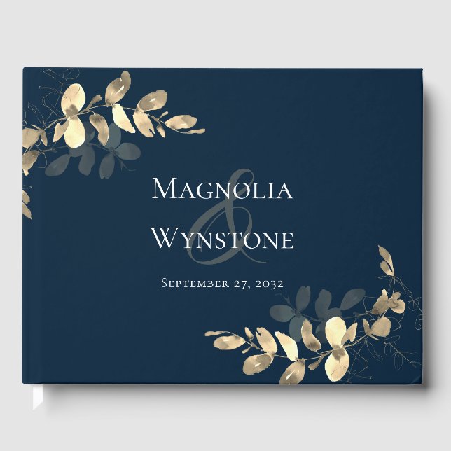 Livre D'or Eucalyptus mariage (Recto)