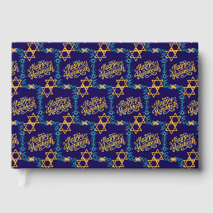 Livre D'or Famille personnalisée HEUREUX HANOUKKA Chanukah