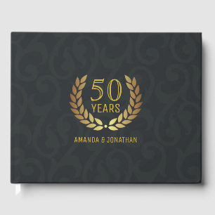 Livre D'or Fête de 50e anniversaire de mariage
