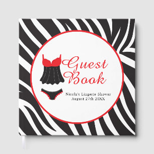 Livre D'or Fête de lingerie rouge 