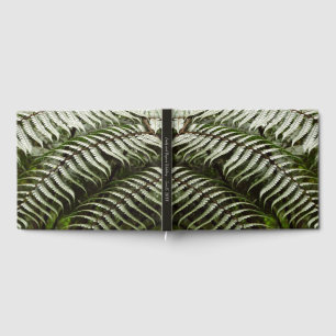 Livre D'or Feuilles de fougère II Vert foncé Nature