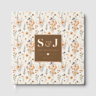 Livre d'or Fleur sauvage Mariage