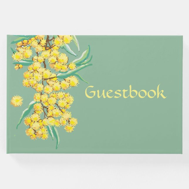 Livre D'or Fleurs de bataille Australian Guestbook (Devant)