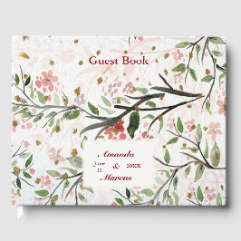Livre D'or Fleurs japonaises de fleurs de cerises