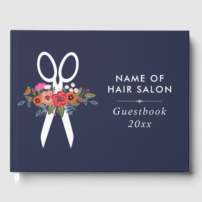 Livre D'or Floral Scissors (Recto)