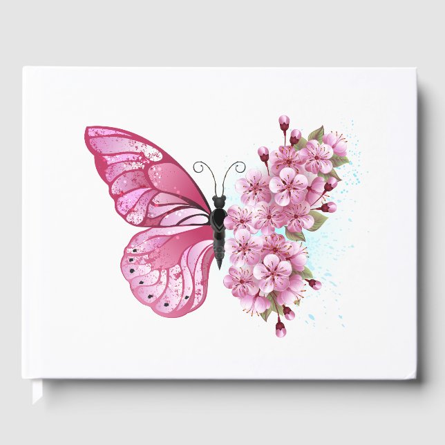 Livre D'or Flower Butterfly (Recto)