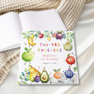 Livre D'or Frutti deux tti Dancing Fruits 2e fête d'anniversa