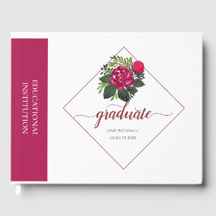 Livre D'or Futur Docteur Floral Script tendance
