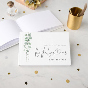 Livre D'or Futur Mariage De Mme Eucalyptus Moderne