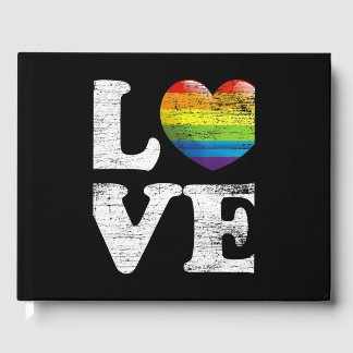 Livre D'or gbtq love rainbow flag pride month valentines day