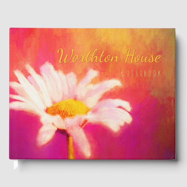 Livre D'or Glorious Daisy Your House Hospitality (Recto)